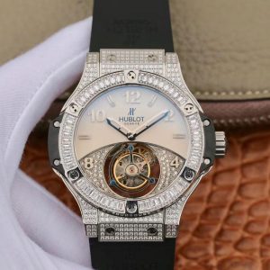 Replica Hublot Classic Fusion Tourbillon White Enamel Dial