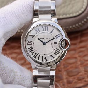 Replica Ballon Bleu De Cartier V6 Factory Silver Dial