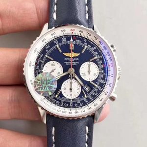 Replica Breitling Navitimer 01 AB012012/BB01/437X/A20BA.1 JF Factory Blue Dial