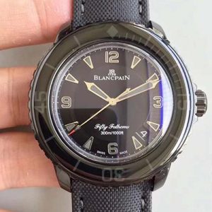 Replica Blancpain Fifty Fathoms Dark Knight 5015-11C30-52A ZF Factory Black Dial