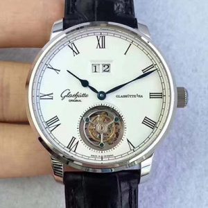 Replica Glashutte Original Senator Excellence Tourbillon 1-94-03-04-04-04 White Dial