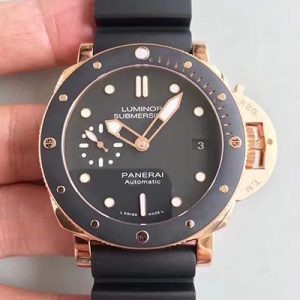 Replica Panerai Luminor Submersible PAM684 XF Factory Black Dial