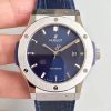 Replica Hublot Classic Fusion Titanium Blue 511.NX.7170.LR JJ Factory Blue Dial