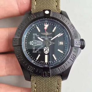 Replica Breitling Avenger II Seawolf Boelcke M173316Y/BE72 GF Factory Black Dial