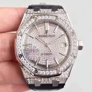 Replica Audemars Piguet Royal Oak 15450 JF Factory Diamond Dial