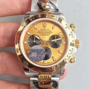 Replica Rolex Daytona Cosmograph 116503 JF Factory Yellow Gold Dial