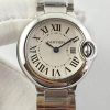 Replica Ballon Bleu De Cartier 28MM W69010Z4 V6 Factory White Dial