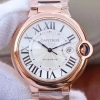 Replica Ballon Bleu De Cartier 42MM W69006Z2 V9 Factory White Textured Dial