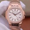 Replica Patek Philippe Nautilus Ladies 7010/1R-011 Silver Dial