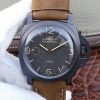 Replica Panerai Luminor 1950 3 Days PAM 375 ZF Factory Black Dial