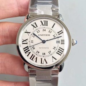 Replica Cartier Ronde Solo De W6701011 42MM ZF Factory White Dial