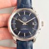 Replica Omega De Ville Hour Vision Co-Axial 41MM 431.33.41.21.03.001 3S Factory Blue Dial