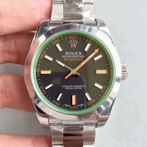 Replica Rolex Milgauss 116400GV AR Factory Black Dial