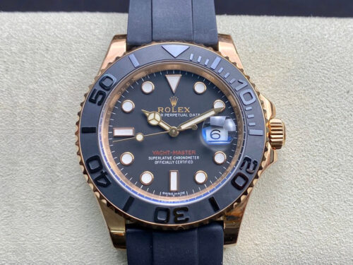 Replica Rolex Yacht-Master 40MM 116655 Noob Factory Black Dial