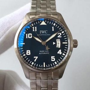 Replica IWC Pilot Mark XVII Le Petit Prince IW327014 MKS Factory Blue Dial