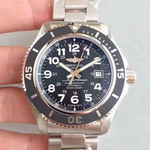 Replica Breitling Superocean II 44MM A17392D7/BD68/162A GF Factory Deep Blue Dial