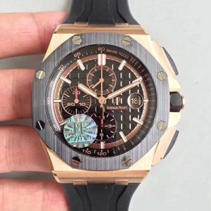 Replica Audemars Piguet Royal Oak Offshore 26401RO.OO.A002CA.01 JF Factory V2 Black Dial