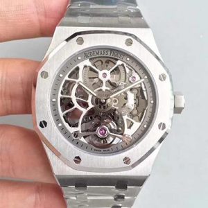 Replica Audemars Piguet Royal Oak 26518ST.OO.1220ST.01 Tourbillon Skeleton Dial