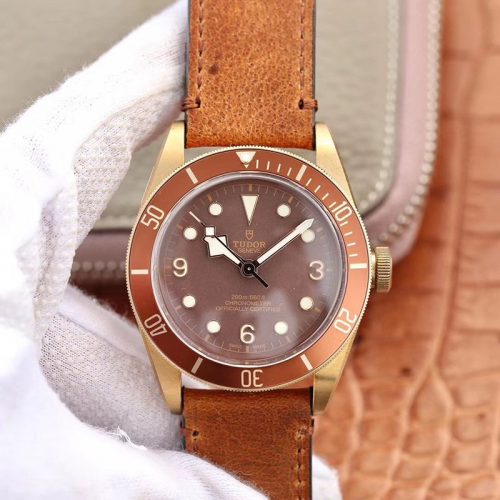 Replica Tudor Heritage Black Bay Bronze 79250B XF Factory Brown Dial