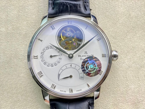 Replica Blancpain Villeret Tourbillon 8 Jours 6025-1542-55b JB Factory