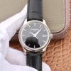 Replica Patek Philippe Calatrava Automatic Date Black Dial Watch 5227G-010 ZF Factory Flip Back Version