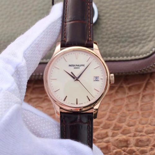 Replica Patek Philippe Calatrava Rose Gold 5227R-001 ZF Factory Flip Back Version