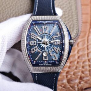 Replica Franck Muller MEN'S Collection V45 SC DT Yachting ZF Factory Blue Dial