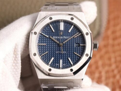 Replica Audemars Piguet Royal Oak 15400ST.OO.1220ST.03 ZF Factory Blue Dial