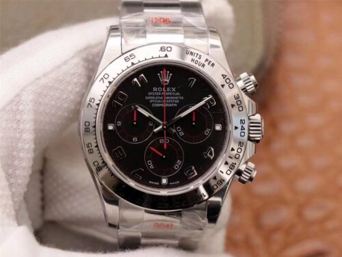 Replica Rolex Daytona Cosmograph 116509-78599 Noob Factory Black Dial