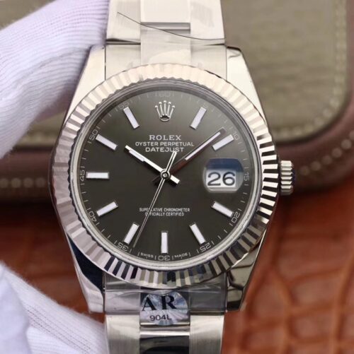 Replica Rolex Datejust 126334 41 AR Factory Black Dial