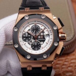 Replica Audemars Piguet Royal Oak Offshore 26078RO.OO.D002CR.01 JF Factory Semi-hollow Dial