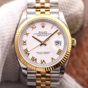 Replica Rolex Datejust M126233-0029 EW Factory White Dial