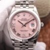 Replica Rolex Datejust M126234-0031 EW Factory Pink Dial