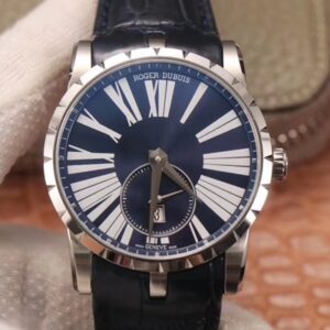 Replica Roger Dubuis Excalibur DBEX0535 PF Factory Blue Dial