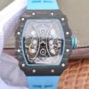 Replica Richard Mille RM53-01 Tourbillon Pablo Mac Donough JB Factory Black Hollow Dial