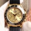 Replica Rolex Daytona M116518LN-0042 Noob Factory Champagne Dial 4130 Movement