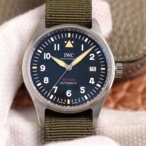 Replica IWC Pilot Spitfire IW326801 MKS Factory Black Dial