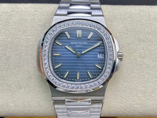 Replica Patek Philippe Nautilus 5713/1G-010 PPF Factory V4 Blue Dial