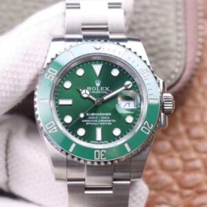 Replica Rolex Submariner 116610LV-97200 Noob Factory V11 Green Dial