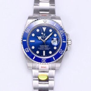 Replica Rolex Submariner 116619LB-97209 Noob Factory V10 Blue Dial