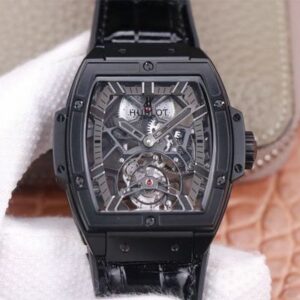 Replica Hublot Masterpiece Tourbillon 906.ND.0129.VR.AES12 JB Factory Black PVD