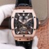 Replica Hublot Masterpiece Tourbillon 906.OX.0123.VR.AES13 JB Factory Rose Gold White Hour