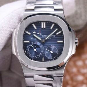 Replica Patek Philippe Nautilus 5712/1A-001 PF Factory Blue Dial Steel Strap