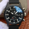 Replica IWC Pilot TOP GUN IW389001 ZF Factory Black Strap