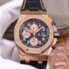 Replica Audemars Piguet Royal Oak Offshore 26470OR JF Factory Black Strap