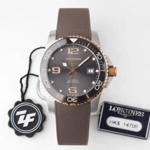 Replica Longines Concas L3.781.3.78.9 ZF Factory Brown Strap