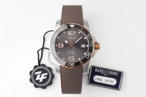 Replica Longines Concas L3.781.3.78.9 ZF Factory Brown Strap