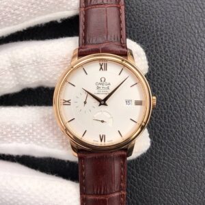 Replica Omega De Ville 424.53.40.21.02.001 ZF Factory Brown Strap