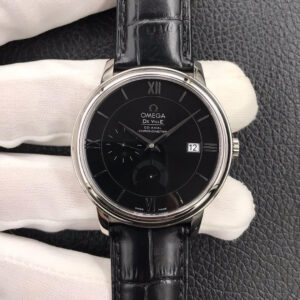 Replica Omega De Ville 424.13.40.21.01.001 ZF Factory Black Strap