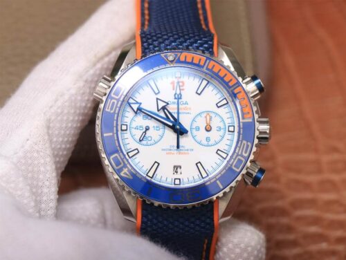 Replica Omega Seamaster Ocean Universe 600M 215.32.46.51.04.001 OM Factory Blue Strap